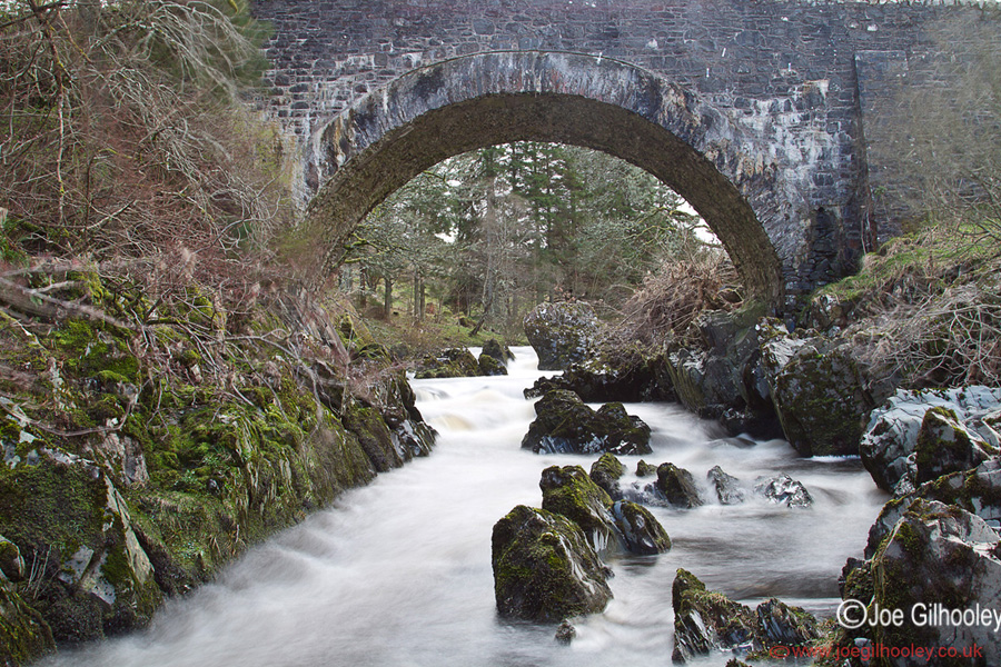 River Tweed Bridge at Tweedsmuir River Tweed Bridge at Tweedsmuir
