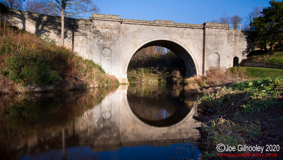 Montagu Bridge & River North Esk - 29th November 2013