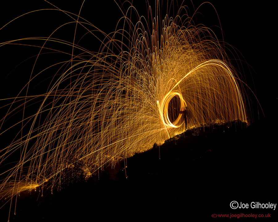 Joe Gilhooley Photography Wire Wool Burning Photography
