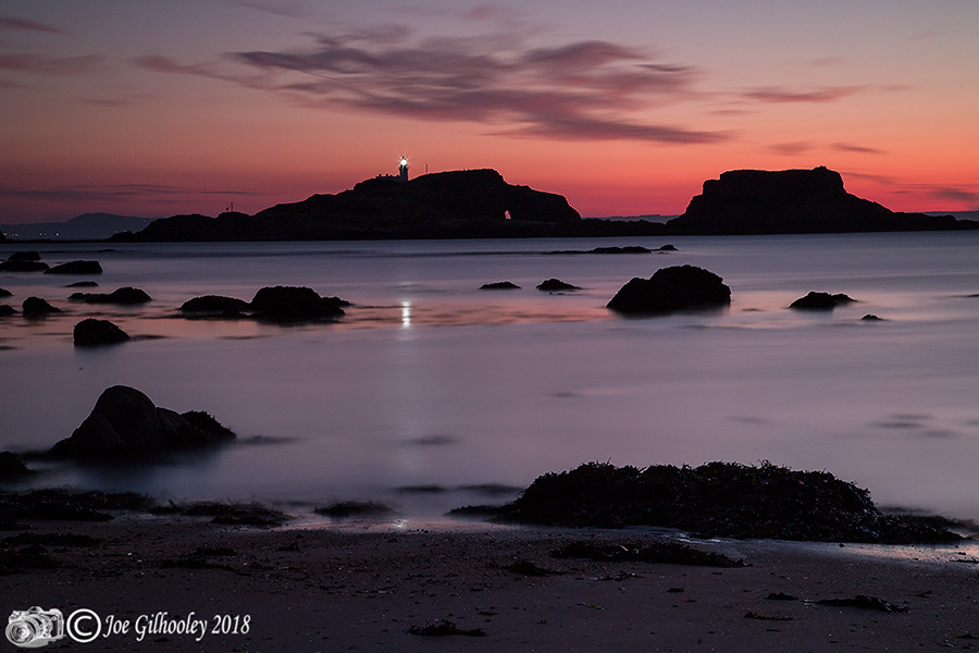 Yellowcraigs Beach, Fidra Island pre dawn