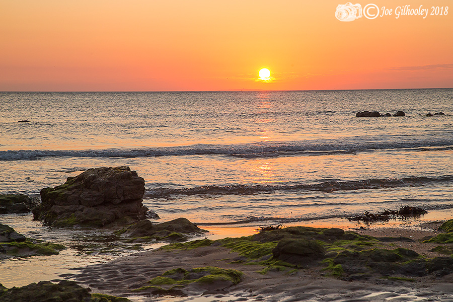 Yellowcraigs Beach sunrise
