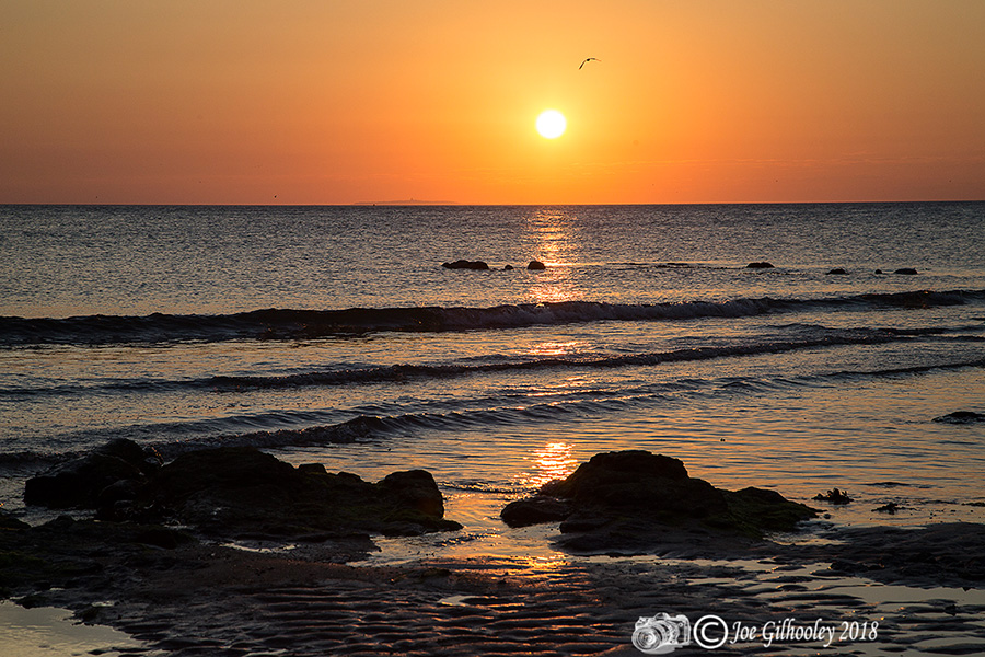 Yellowcraigs Beach sunrise