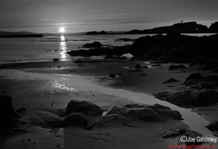 Sunset at Yellowcraigs Beach 