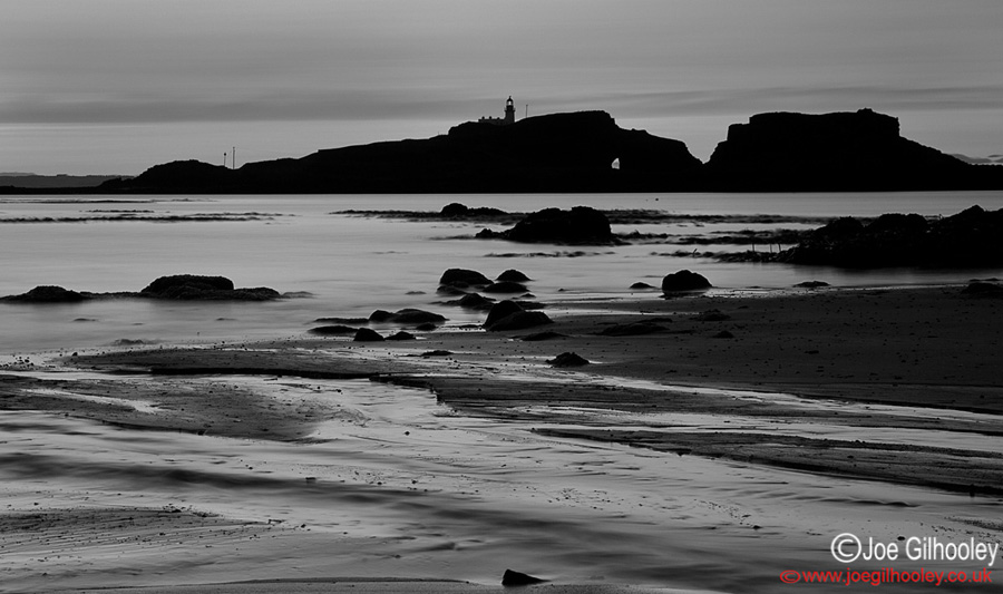 Sunset at Yellowcraigs Beach 
